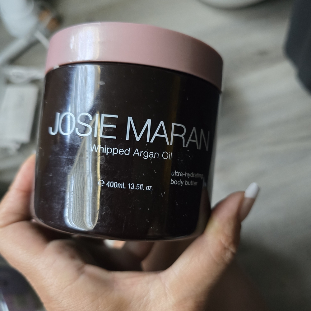 JOSIE MARAN Whipped Argan Oil Body Butter - Deep Brown